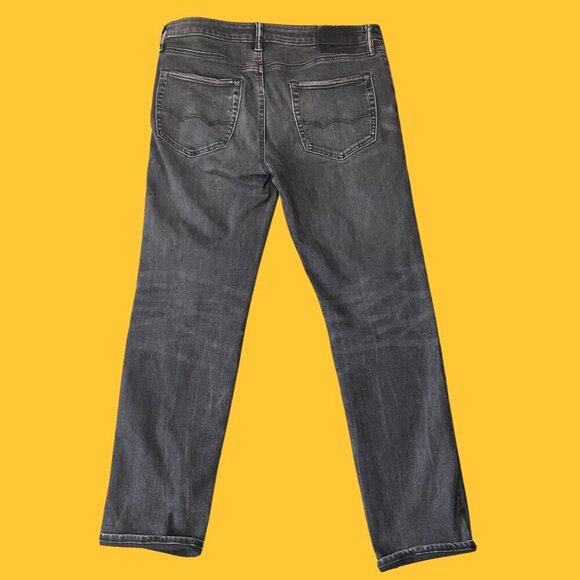 American Eagle AirFlex+ Black Wash Straight Jeans – Size 32x32 - Picture 4 of 8